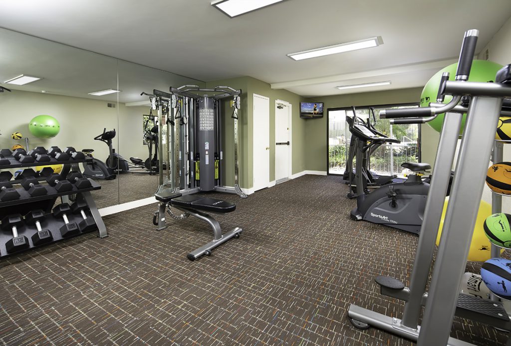 Fitness Center - Pinnacle Woods Apartments